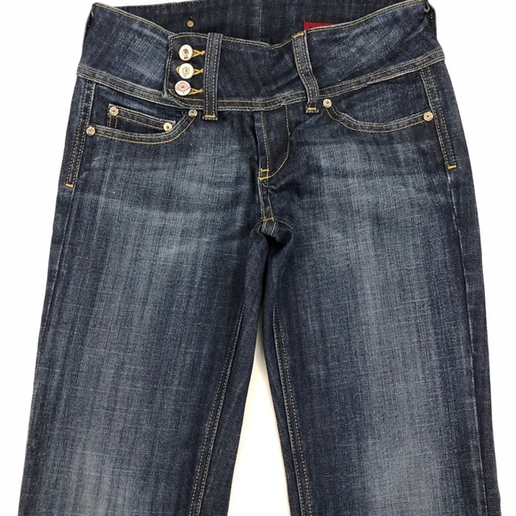 VIGOSS Sz 3/4 Button Front Bootcut Jeans - Picture 7 of 13